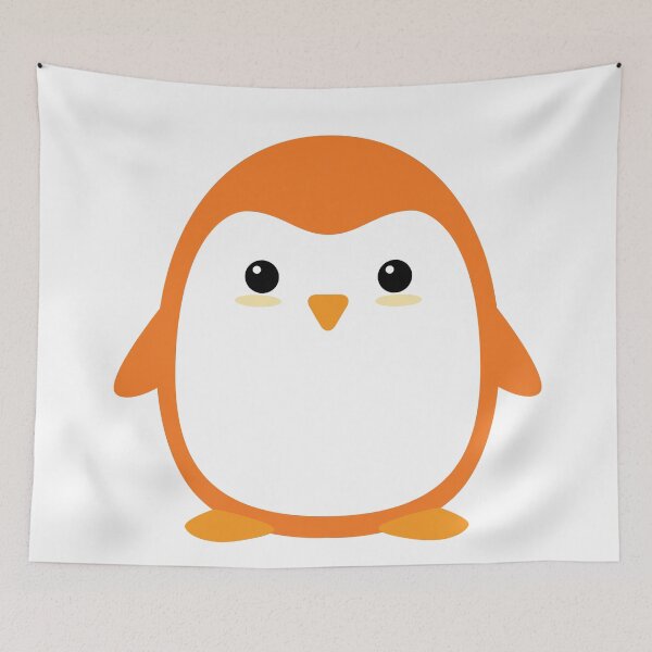 Item preview, Orange Penguin designed and sold by DjinaDesign.
