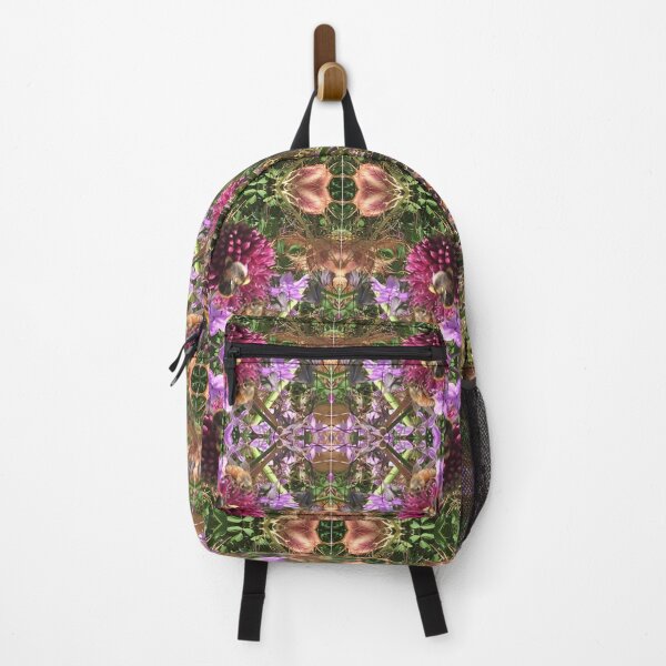 Item preview, Botanical, Divine - Bee Bumbling Buzz over Purple and Mauve, Summertime 2021 designed and sold by RoseAromas.