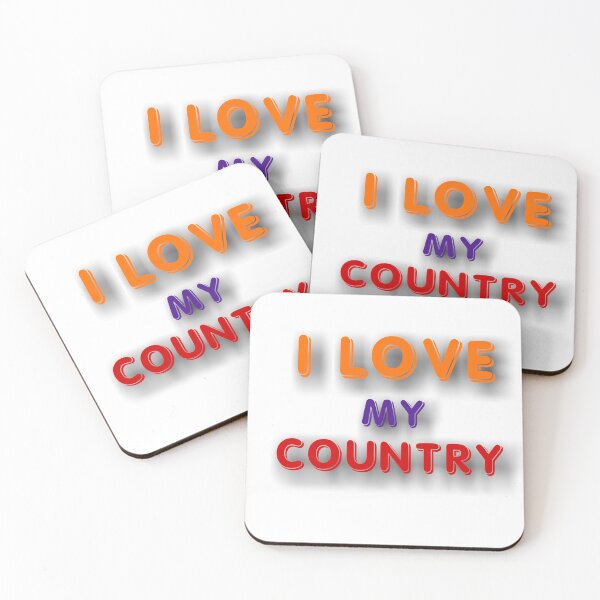 Item preview, I LOVE MY COUNTRY designed and sold by Ramen  De.