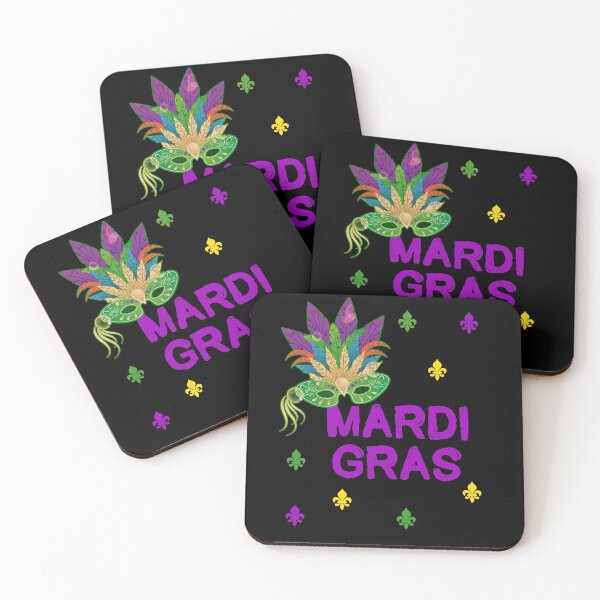 Aperçu de l'œuvre Cadeaux Mardi Gras New Orleans NOLA Louisiane créée et vendue par Nzgiftsandmore.