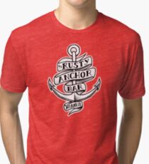 The Rusty Anchor Bar Tri-blend T-Shirt