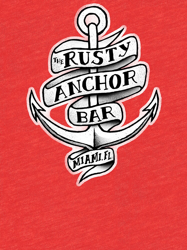 "The Rusty Anchor Bar" Tshirt by kevko76 Redbubble