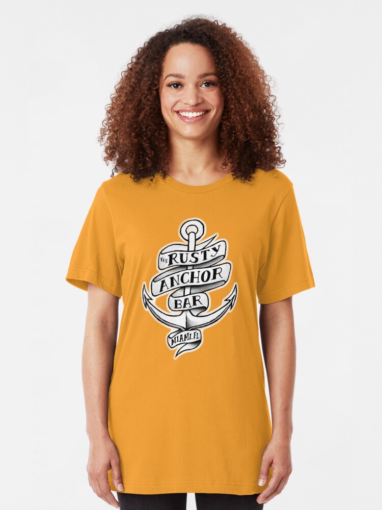 Alternate view of The Rusty Anchor Bar Slim Fit T-Shirt