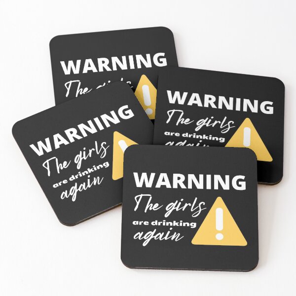 Item preview, Warning! The Girls are Drinking designed and sold by SweetAndSpice.
