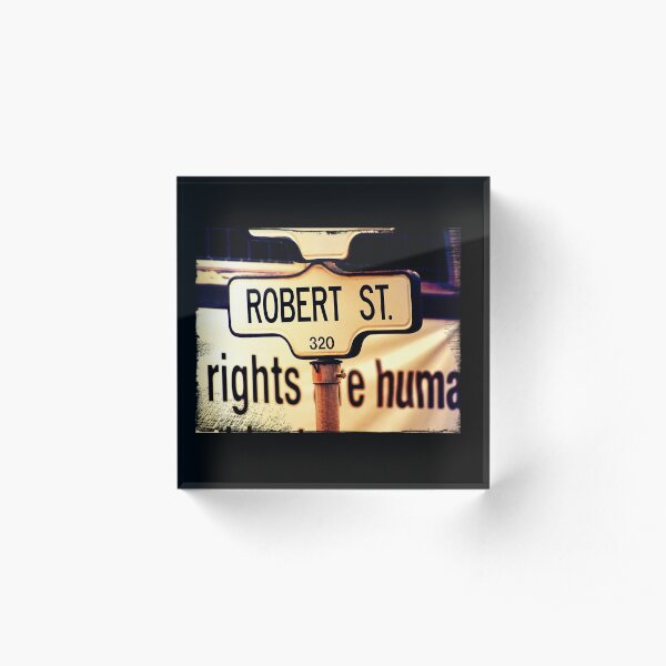 Robert Acrylic Block