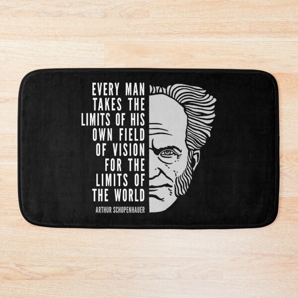 Item preview, Arthur Schopenhauer Inspirational Quote: Limits designed and sold by Elvin Dantes.