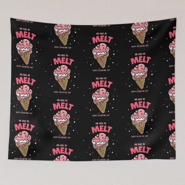 Item preview, You Make Me Melt Valentine designed and sold by Life Is Beautiful.