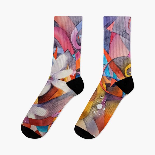 Item preview, Goldfinch in Fractured Swirls designed and sold by Artgoddessmama- Anna E Rolin.