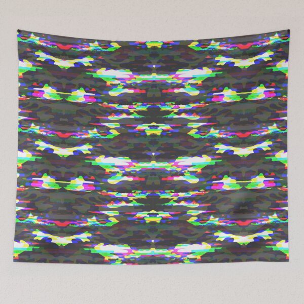 Aperçu de l'œuvre Camouflage glitchy créée et vendue par FemaleBernieBro.
