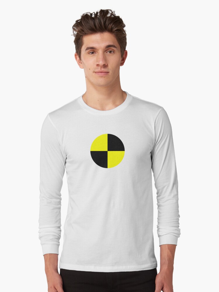 "Crash Test Dummy Marker" Long Sleeve TShirt by mastercheffr Redbubble