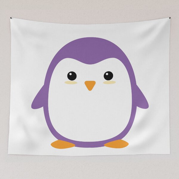 Item preview, Purple Penguin designed and sold by DjinaDesign.