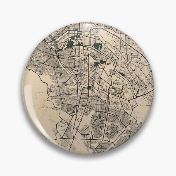 Item preview, Ciudad Juárez City Map of Mexico - Vintage designed and sold by deMAP.