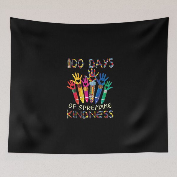 Item preview, Autism Awareness 100 Days Of Spreading Kindness Teacher Premium designed and sold by Ibettson Justine.