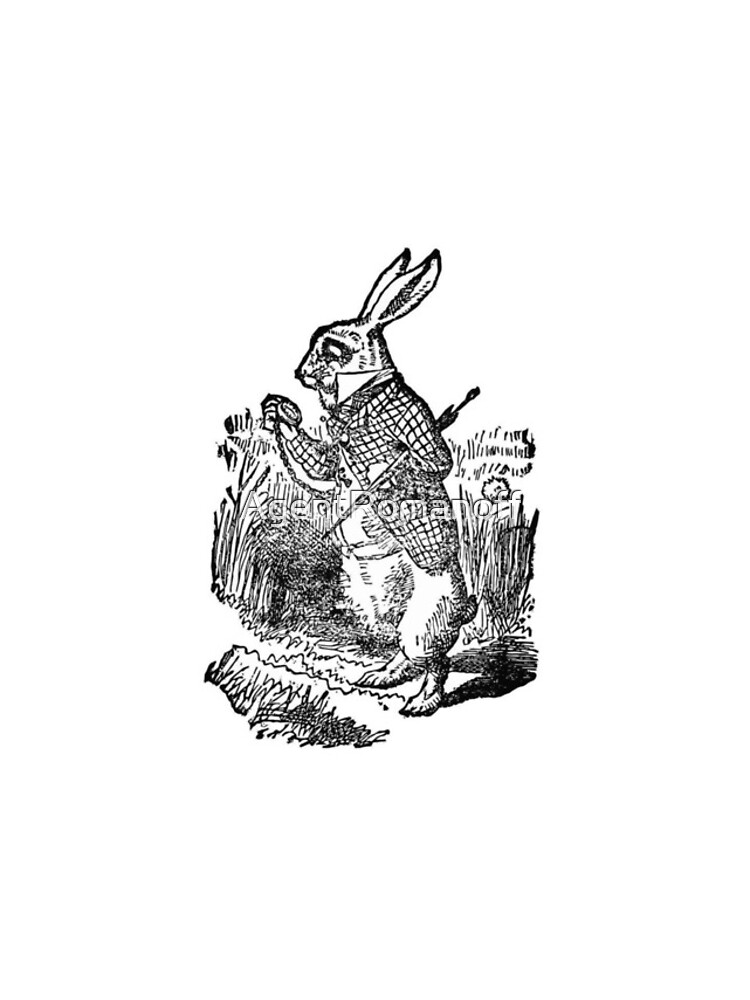 Thumbnail 4 of 4, iPhone Case, White Rabbit designed and sold by AgentRomanoff.