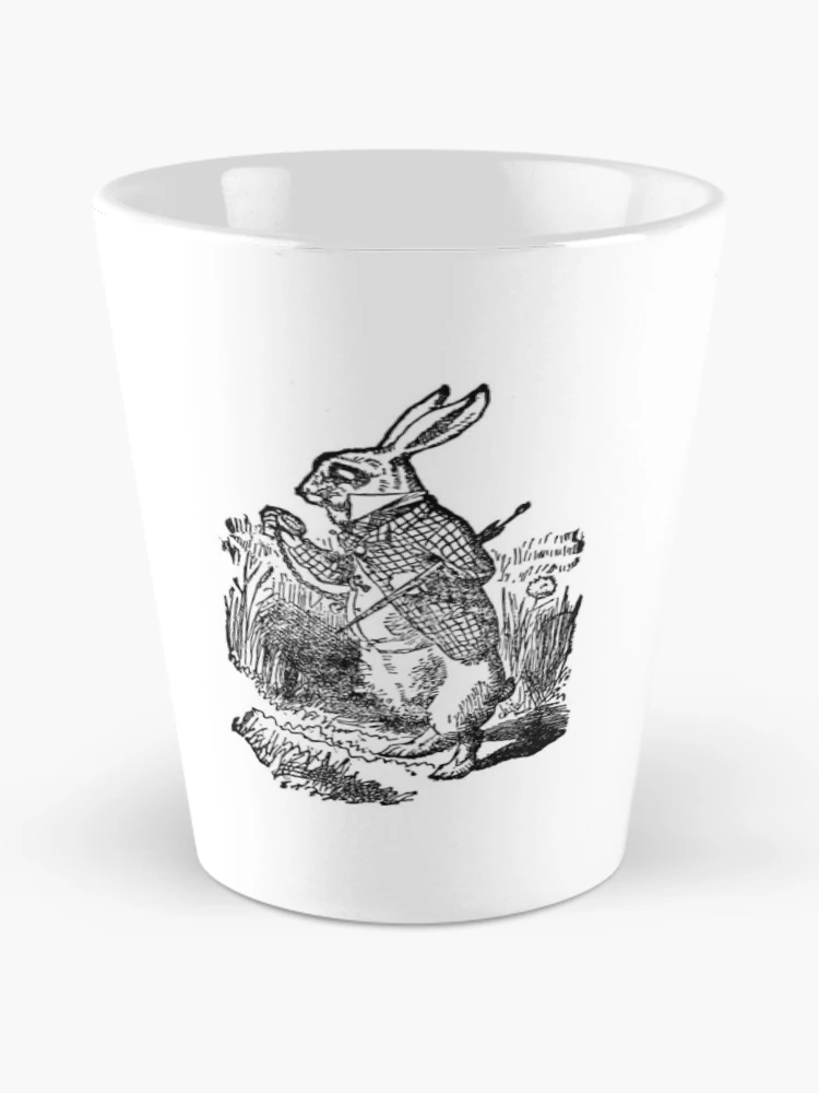 Thumbnail 2 of 4, Coffee Mug, White Rabbit designed and sold by AgentRomanoff.