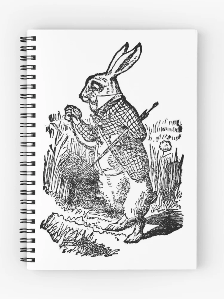 Thumbnail 1 of 3, Journal, White Rabbit designed and sold by AgentRomanoff.