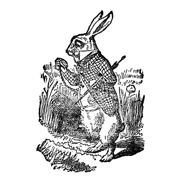 Artwork thumbnail, White Rabbit by AgentRomanoff