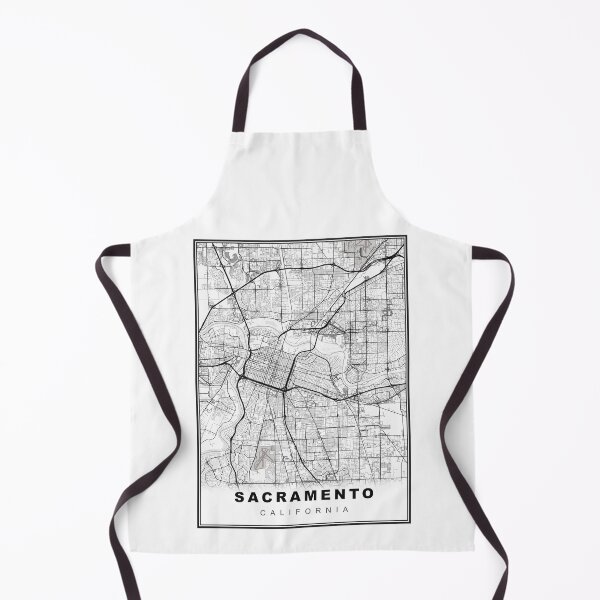 Item preview, Sacramento Map designed and sold by Tamas Das.