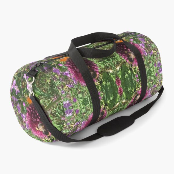Item preview, Botanical, Divine - Bee Bumbling Buzz over Purple and Mauve, Summertime 2021 designed and sold by RoseAromas.