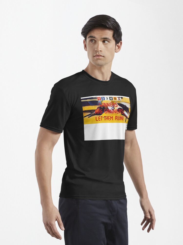Thumbnail 3 of 7, Active T-Shirt, EUROPEAN, IRISH & UK GREYHOUND RACING designed and sold by Wagbet.