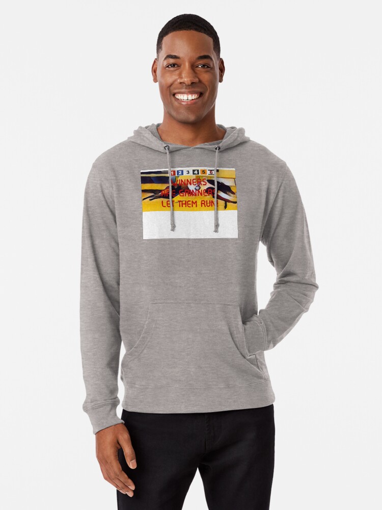 Thumbnail 1 of 5, Lightweight Hoodie, EUROPEAN, IRISH & UK GREYHOUND RACING designed and sold by Wagbet.
