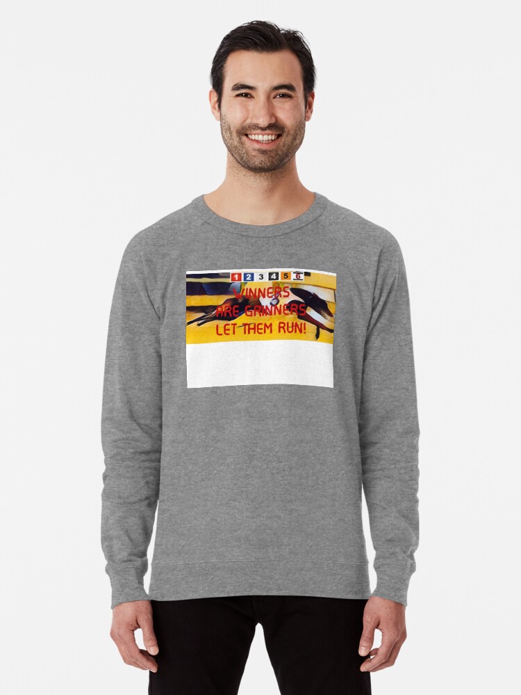 Thumbnail 1 of 5, Lightweight Sweatshirt, EUROPEAN, IRISH & UK GREYHOUND RACING designed and sold by Wagbet.