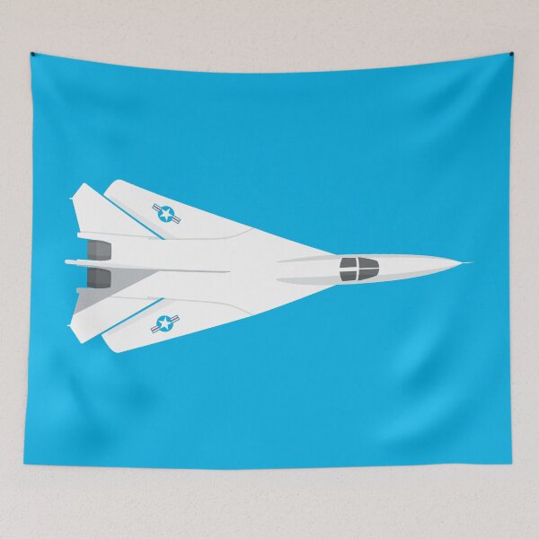 Artikelvorschau, F-111 Jet Aircraft - Cyan entworfen und verkauft von VoodooCircus.