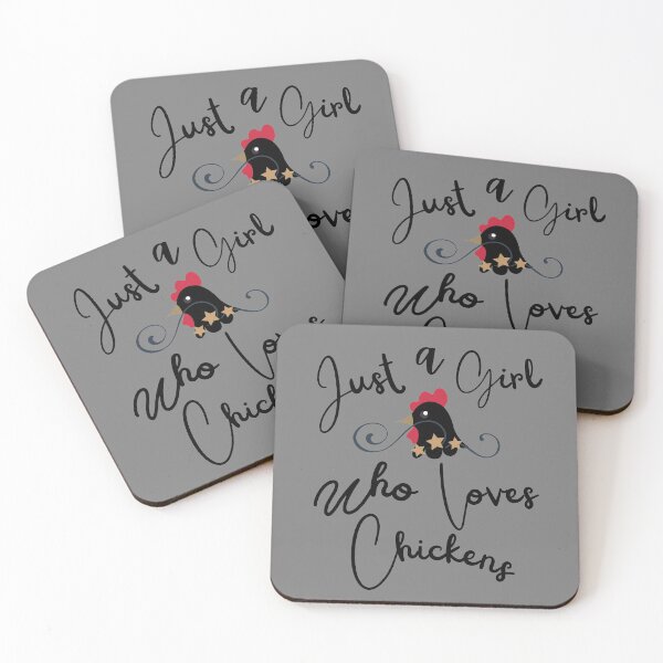 Item preview, Just a Girl Who Loves Chickens designed and sold by dalypdesign.