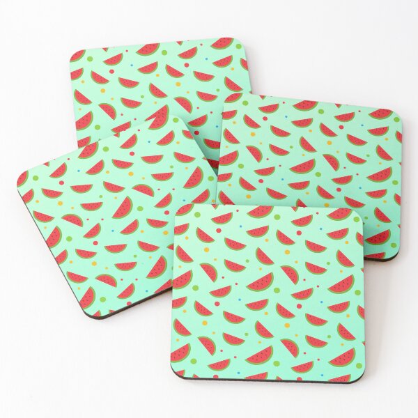 Item preview, Watermelon Mask, Cute watermelon, pattern mask designed and sold by bearandboo.