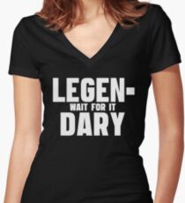 Legendary - How I Met Your Mother Women's Fitted V-Neck T-Shirt