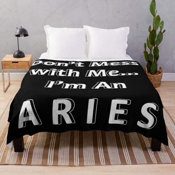 Item preview, Don't Mess with Me I'm an Aries designed and sold by JWIZZY.