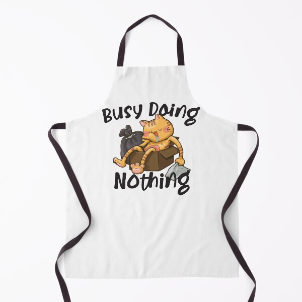 Item preview, Busy Doing Nothing - Cute Cat designed and sold by RoguePixel.