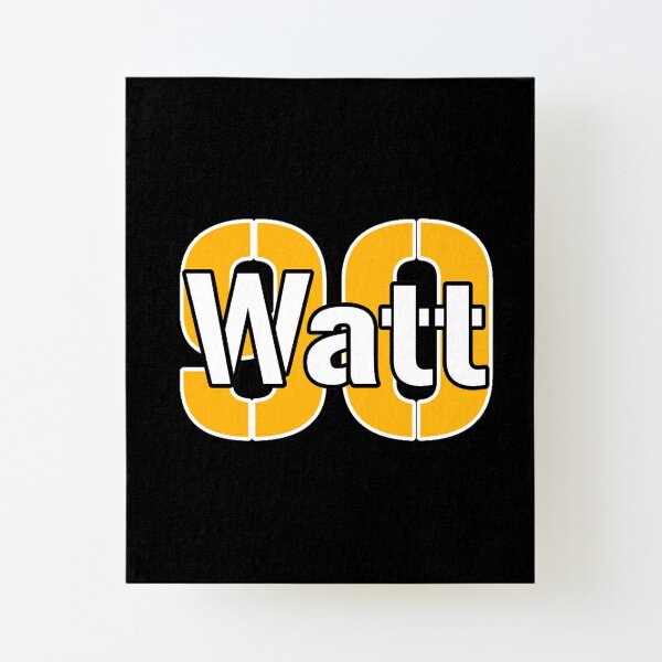 TJ Watt Jersey Art Board Print for Sale by WalkDesigns