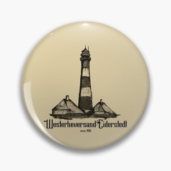 Item preview, Lighthouse Westerheversand Eiderstedt Schleswig-Holstein Lighthouse designed and sold by emm-j.