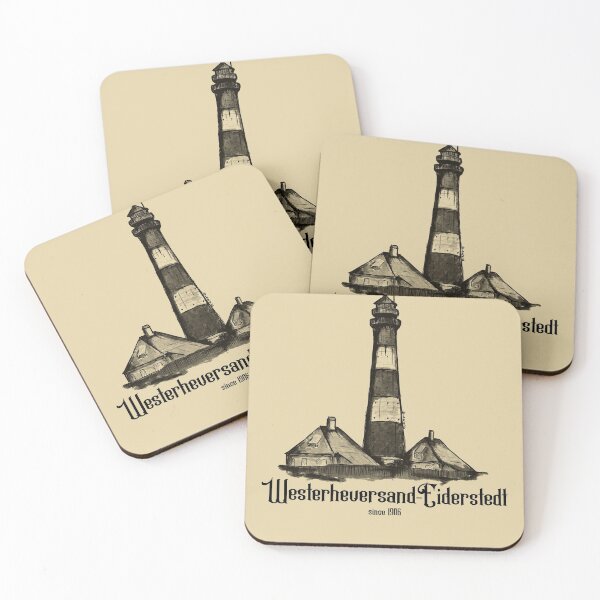 Item preview, Lighthouse Westerheversand Eiderstedt Schleswig-Holstein Lighthouse designed and sold by emm-j.