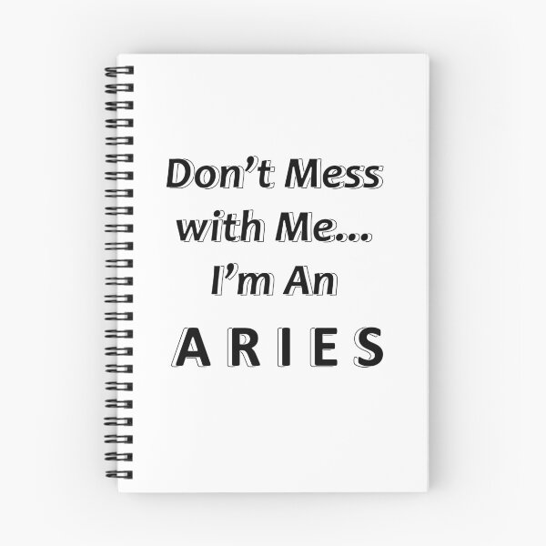 Item preview, Don't Mess with Me I'm an Aries designed and sold by JWIZZY.