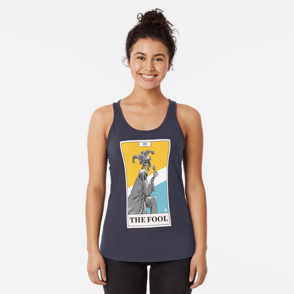 Discover The Fool Racerback Tank Top