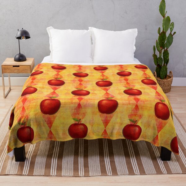 Item preview, Apples Pattern Traditional Vintage designed and sold by Piosenka Art.