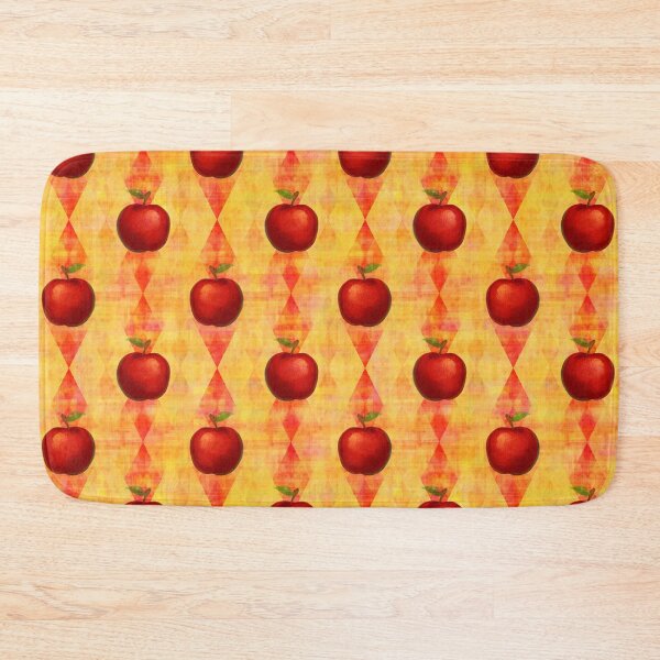 Item preview, Apples Pattern Traditional Vintage designed and sold by Piosenka Art.
