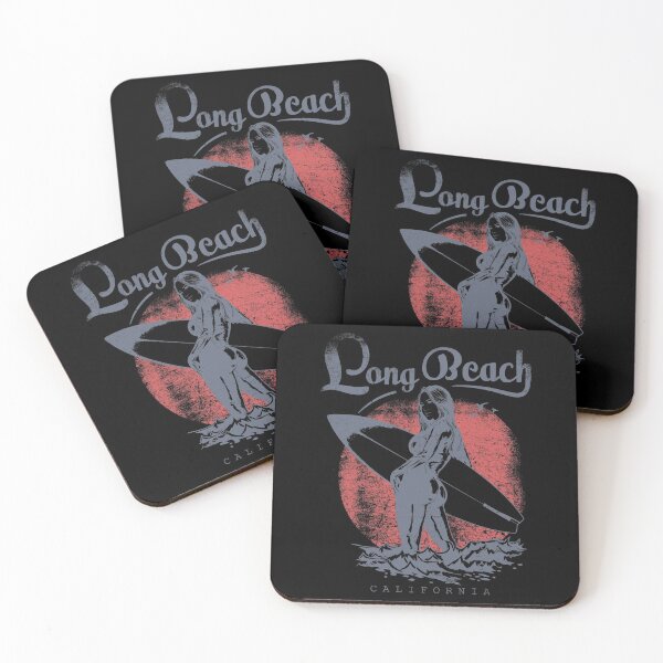 Item preview, Surfer Design Long Beach California Gift designed and sold by Joxxio.