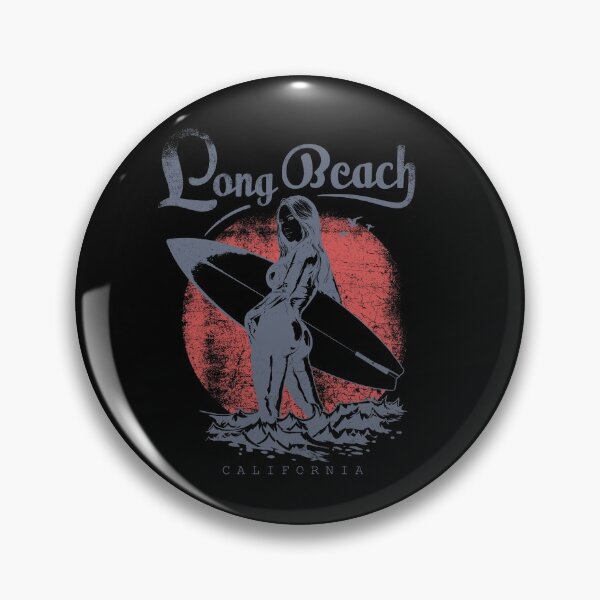 Item preview, Surfer Design Long Beach California Gift designed and sold by Joxxio.