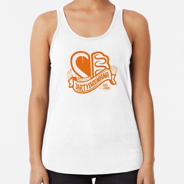 COMUNIDAD JARTYBRENIANA - NARANJA Camiseta con espalda nadadora