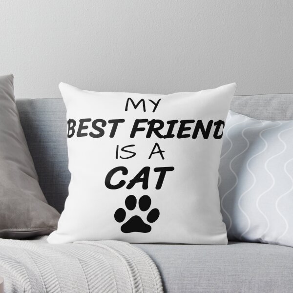 Item preview, My Best Friend is a Cat designed and sold by PatientCitizen.