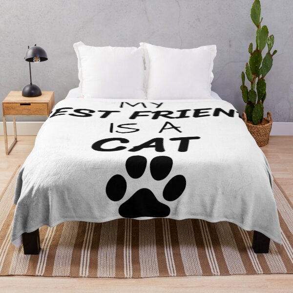 Item preview, My Best Friend is a Cat designed and sold by PatientCitizen.