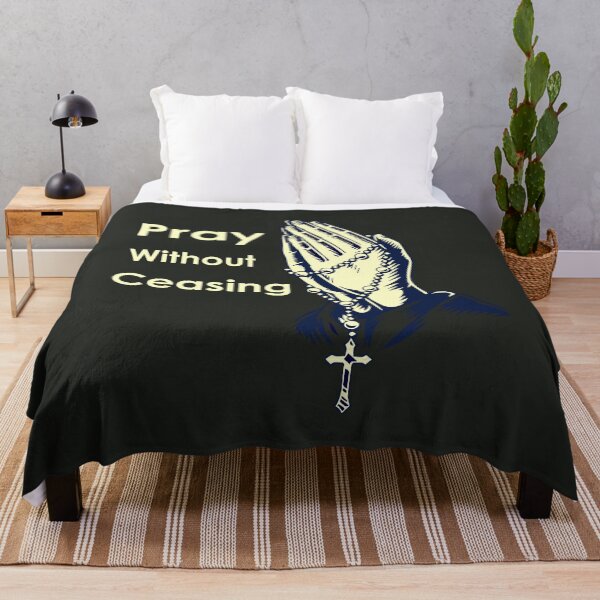 Item preview, Bible text 1 Thessalonians 5:17 Pray Without Ceasing designed and sold by LYSandCo.