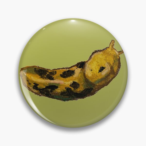 Item preview, pacific northwest oregon banana slug oil pastel drawing designed and sold by scribblefactory.