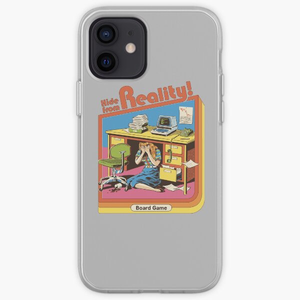 Se cacher de la réalité Coque souple iPhone