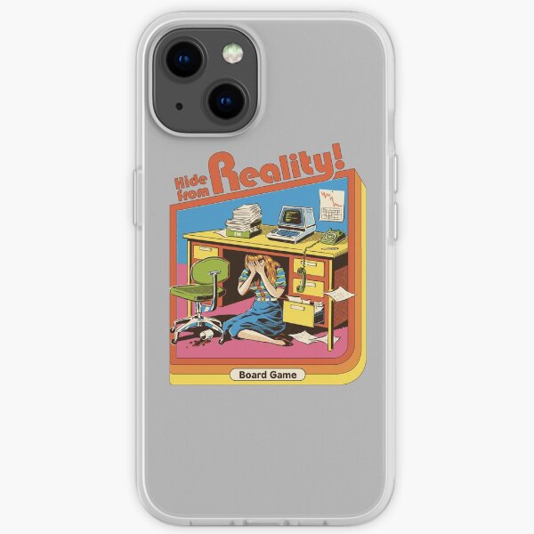 Verstecke dich vor der Realität iPhone Flexible Hülle