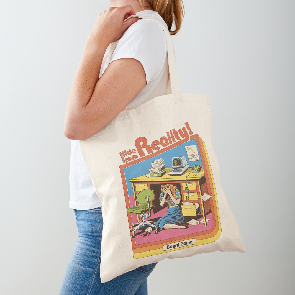 Hide From Reality Tote Bag