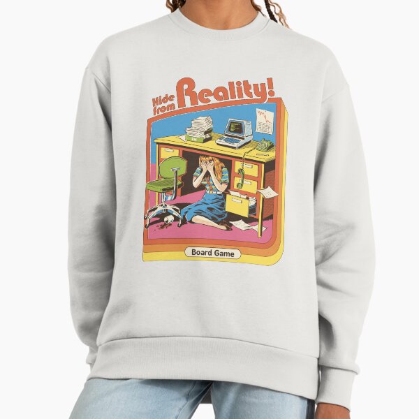 Hide From Reality Premium Oversized Sweatshirt
